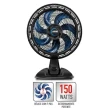 Ventilador de Mesa Arno VE70 X-treme 40CM 7 Pás Preto e Azul 220V